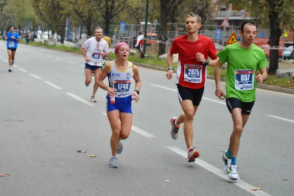 Turin maraton. 11/17/2013. sporcular — Stok fotoğraf