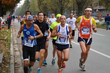 Turin maraton. 11/17/2013. sporcular