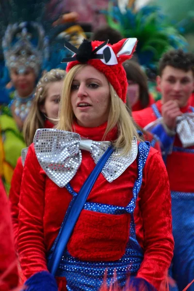 Carnaval. niñas —  Fotos de Stock