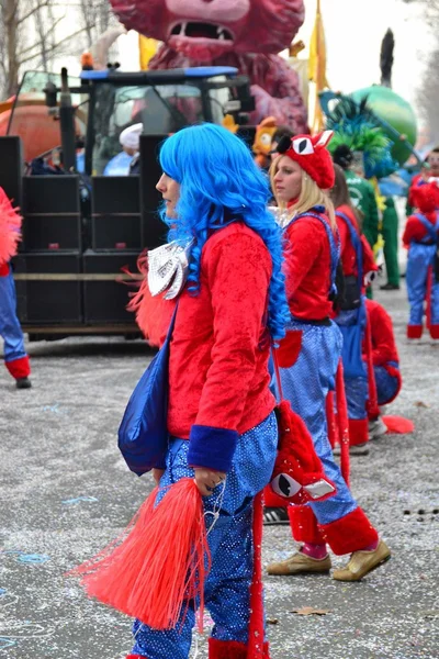 Carnaval. niñas —  Fotos de Stock