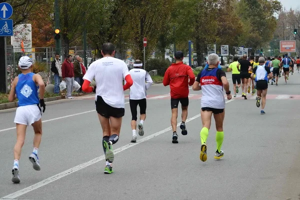 Turin Marathon. 17 / 11 / 2013. les athlètes — Photo