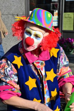 palyaço. İtalyan karnaval