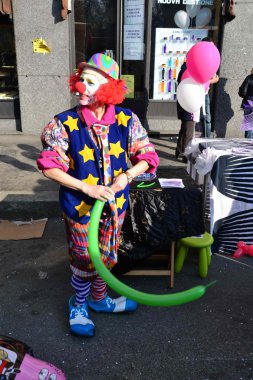 palyaço. İtalyan karnaval