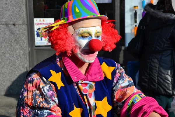 The clown. italian carnival — Stock Photo, Image