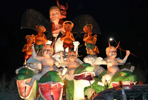 Carnaval de verão Fano Pesaro Urbino . — Fotografia de Stock