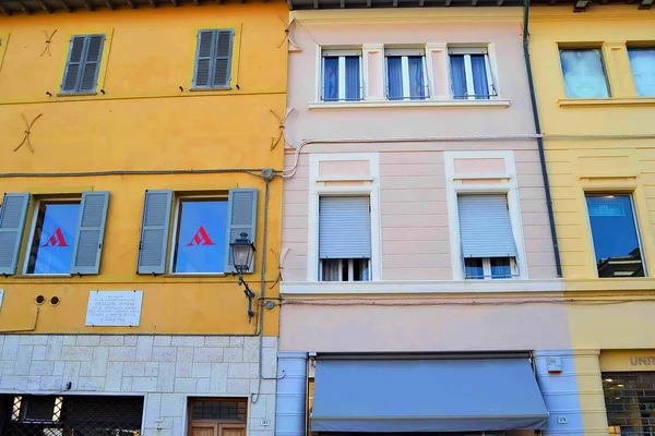 Cidade de Fano. Marche. Itália . — Fotografia de Stock