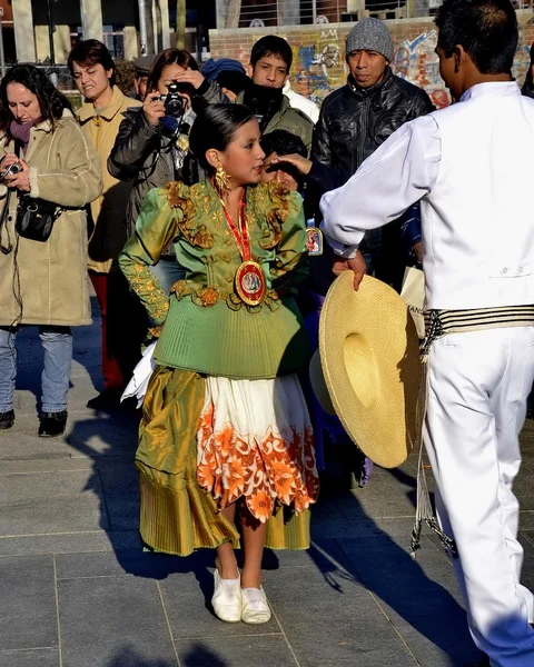 Festa religiosa peruviana — Foto Stock