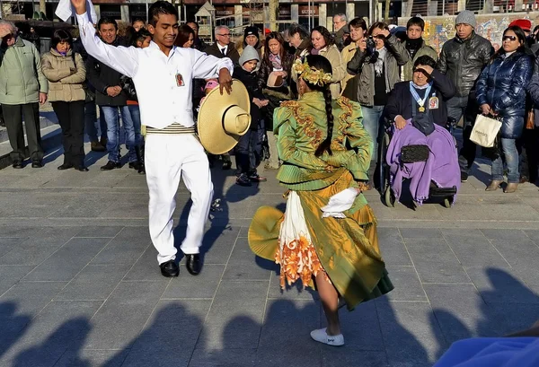 Peruvian religious festival — Stock Photo, Image