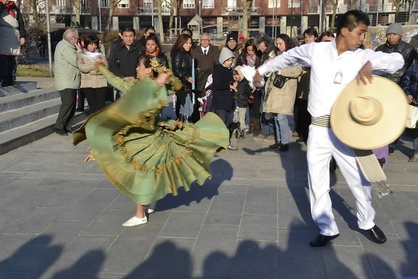 Peruánský náboženský festival — Stock fotografie