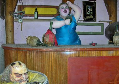 Fiabilandia eğlence parkı. Rimini. İtalya.