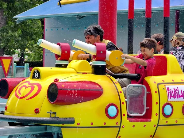 Fiabilandia eğlence parkı. Rimini. İtalya