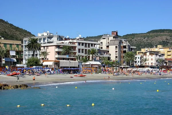 Mar de Liguria. De Italia. Verano. Viajes — Foto de Stock