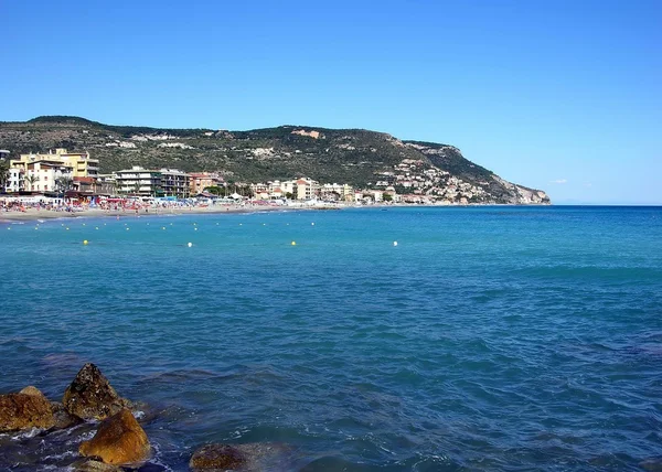 Mar de Liguria. De Italia. Verano. Viajes — Foto de Stock