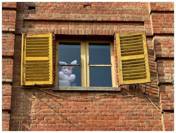 Kapılar. Windows. açık. Yaz — Stok fotoğraf