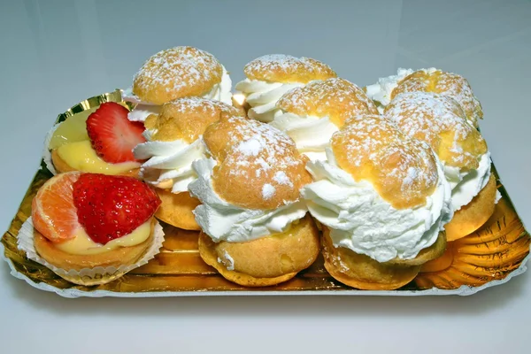 Doces de frutas. Comida. produtos de confeitaria — Fotografia de Stock