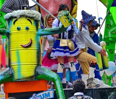 insanlar. Karnaval geçit. sokak. parti. Açık