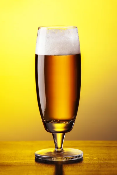 Glas bier — Stockfoto