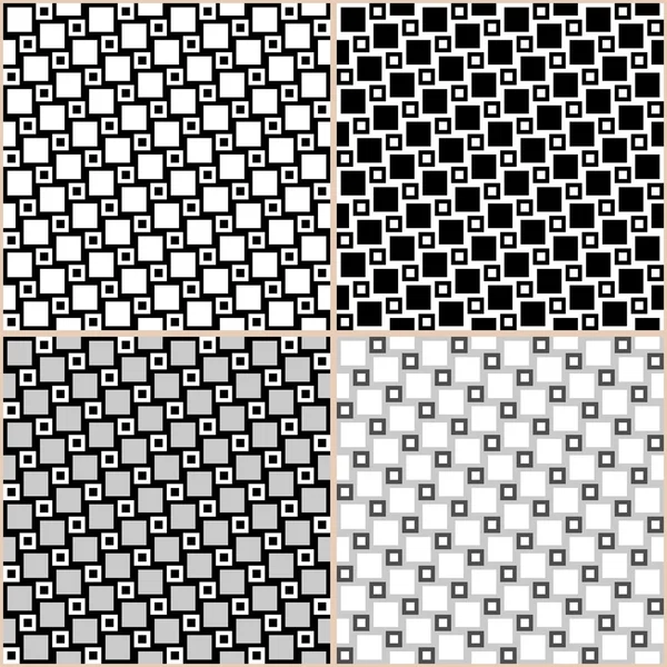 Modèles de carrés — Image vectorielle