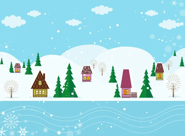 Winter Fairyland — Vector de stoc