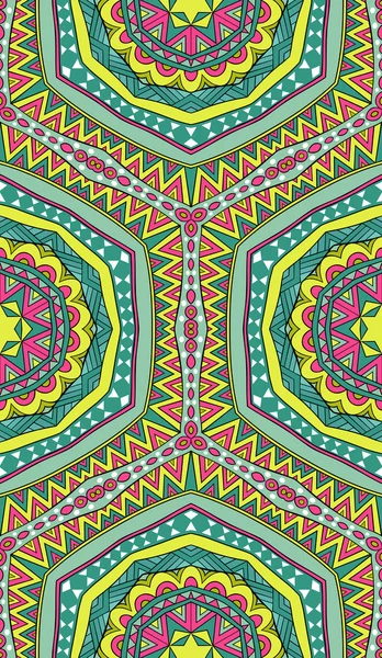 Färgglada tribal mönster — Stock vektor