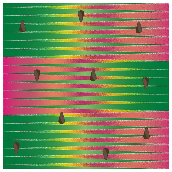 Soyut doku eğimli karpuz arka planı. Tasarım vektörü illüstrasyonu