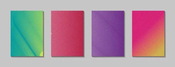 Soyut modern arka plan. Gradyan arkaplanda geometrik şekiller ve çizgiler. Vektör illüstrasyonu.