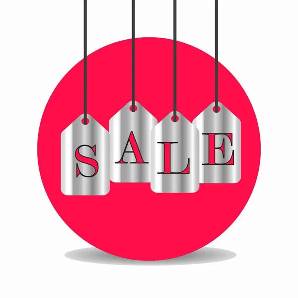 Modern metalik gradyan düz tasarım satış etiketleri. Teklif, indirim ve dükkanlar için ayarlanmış. Vektör İllüstrasyonu.