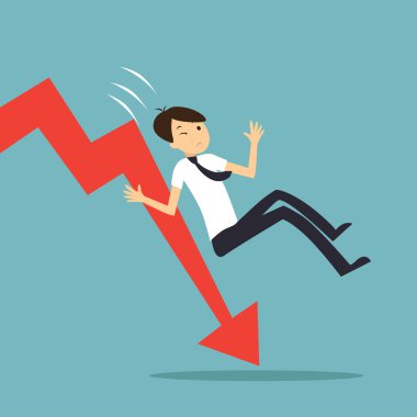 işadamı fall down grafiği