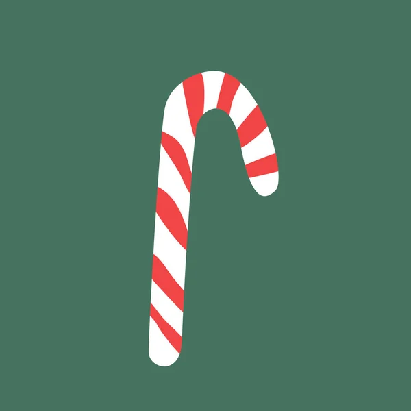 Realistische Weihnachtsbonbons Isoliert Auf Transparentem Hintergrund — Stockvektor