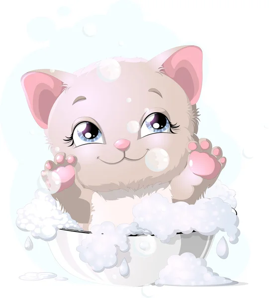 Kitten — Stock Vector