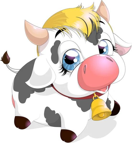 La vache — Image vectorielle