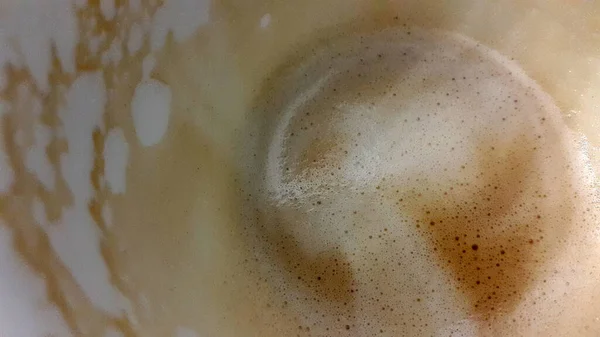 Schuim Van Koffie Koffiemuim Achtergrond — Stockfoto