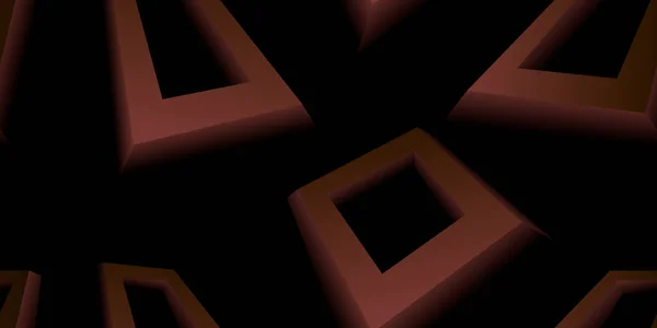Nahtloser Hintergrund Mit Eckigen Elementen Geometrisches Ornament Ohne Naht Effektmuster — Stockvektor