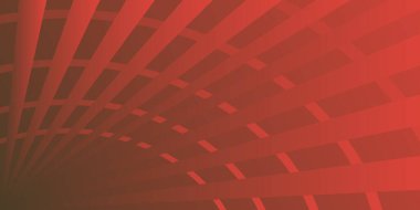 Red background with diagonal lines. Gradient red background. Vector illustration