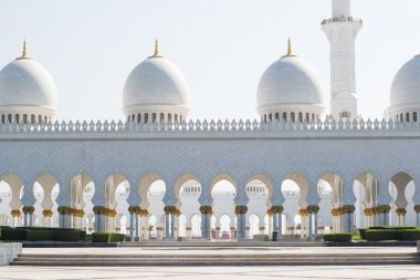 Şeyh Zayed, Abu Dabi 'deki Büyük Cami.