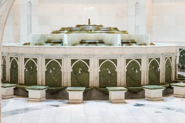 abu Dabi Ulu Camii içinde