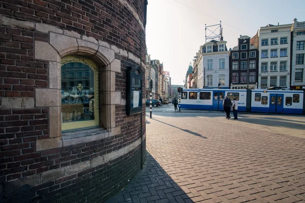阿姆斯特丹的街道 — 图库照片