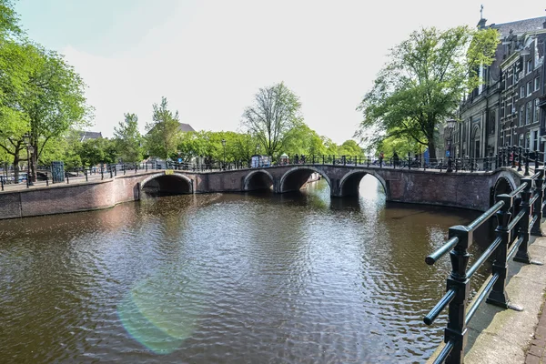 Amsterdam straten — Stockfoto