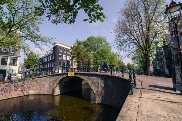 Улицы Амстердама — стоковое фото