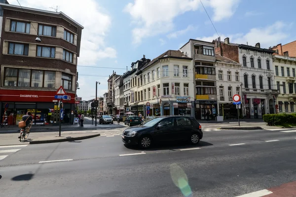 Calle en el centro de Amberes —  Fotos de Stock