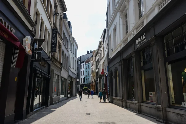 Rua em Antuérpia — Fotografia de Stock