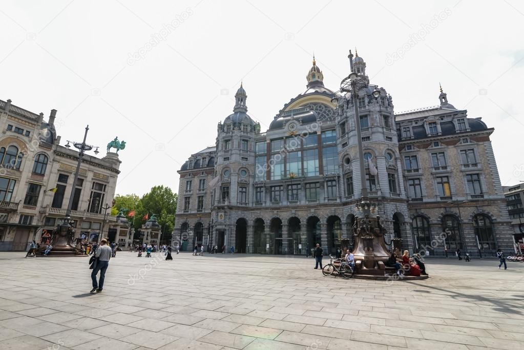 Centraal railway station in Antwerpen