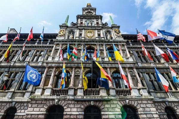 Ayuntamiento de Amberes, Bélgica —  Fotos de Stock