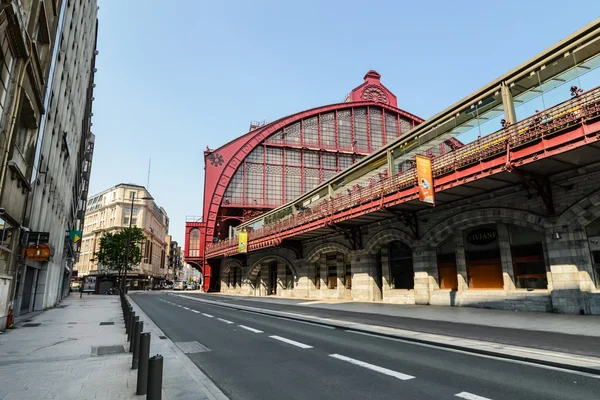 Centraal tren istasyonu. Antwerpen, Belçika — Stok fotoğraf