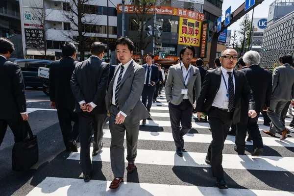 Ginza bölgesinde tokyo, Japonya