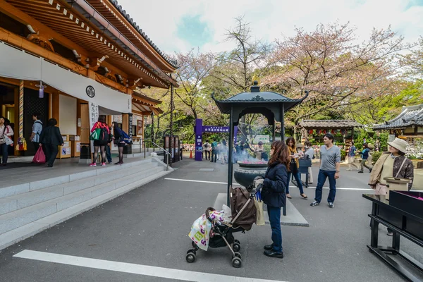 Tapınağın önünde, tokyo — Stok fotoğraf