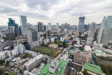 Tokyo görünümü tepesinden, Japonya