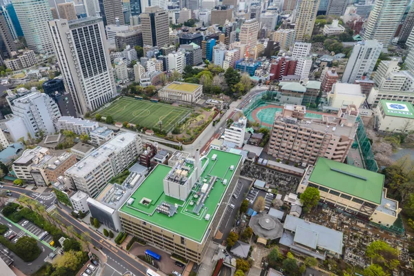 Tokyo vista dall'alto, Giappone — Foto Stock