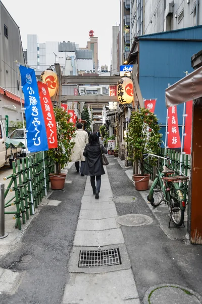 Smal gata i tokyo — Stockfoto