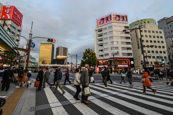 Tokyo bölgesinde Asakusa — Stok fotoğraf